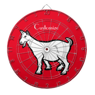 Goat Animal Thunder_Cove Dartboard