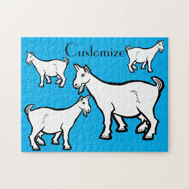 Goat Animal Thunder_Cove  Jigsaw Puzzle (Horizontal)
