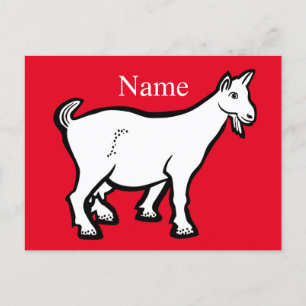 Goat Animal Thunder_Cove Postcard
