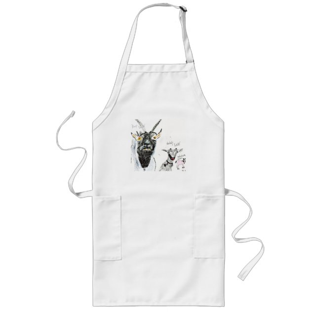 GOAT Apron. - Funny Apron (Front)