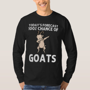 Goat Art For Men Women Dabbing Sheep Grass Farm An T-Shirt
