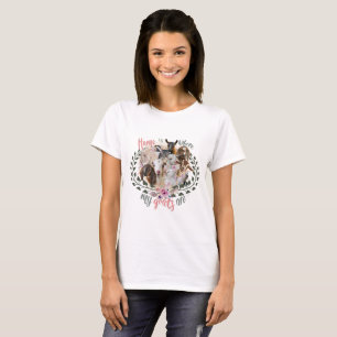 GOAT ART   Home is Where My Goats Are GetYerGoat T-Shirt