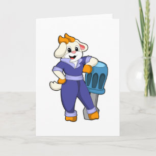 Goat as Mechanic with Screwdriver Card