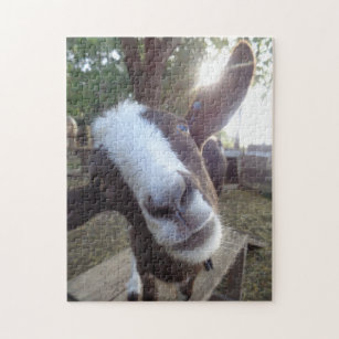 Goat Barnyard Farm Animal Jigsaw Puzzle