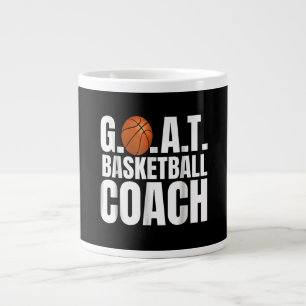 Goat Basketball Coach Gift Large Coffee Mug
