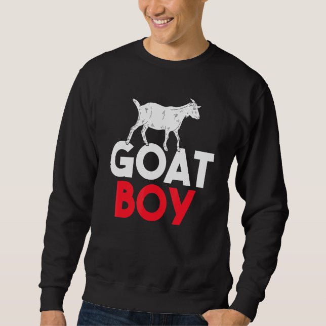 Goat Boy Goats   Sweatshirt (Front)
