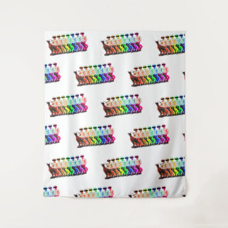 Goat Boy Rainbow Tapestry