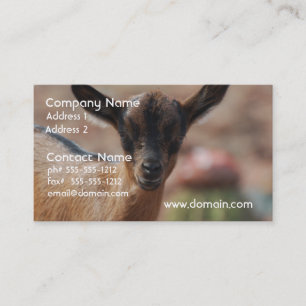 Goat Business Card