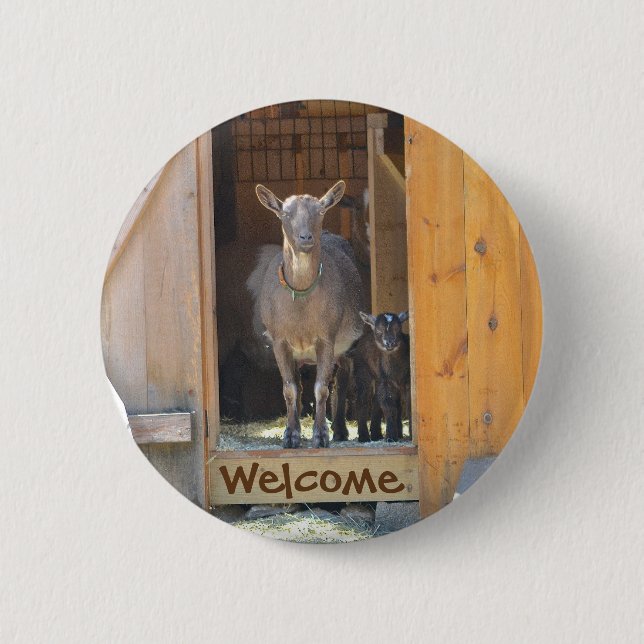 Goat Button (Front)
