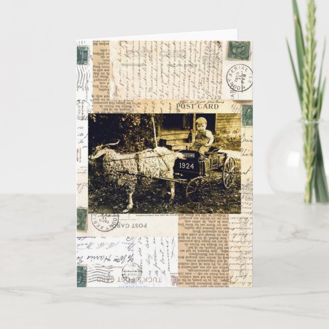 Goat Card Ephemera (Front)