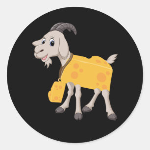Goat Cheese for Goat Cheese Lovers Classic Round Sticker