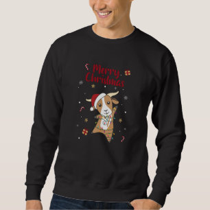 Goat Christmas Goats Winter Animals Sweatshirt