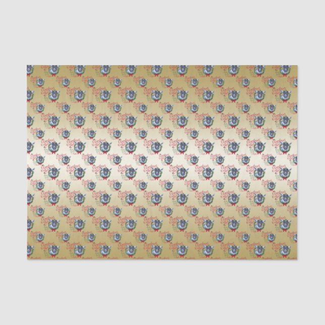 GOAT | Christmas Wishes Baby Goat Kisses Pygmy Tissue Paper (Front)