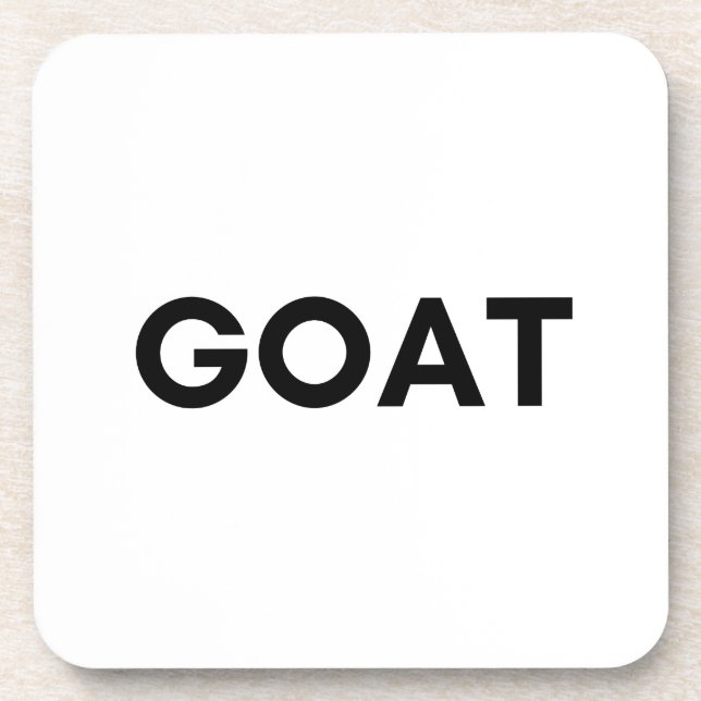 goat coaster (Front)