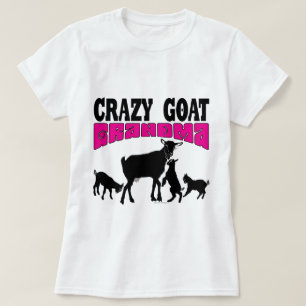 GOAT Crazy Goat Grandma Pink GYG T-Shirt