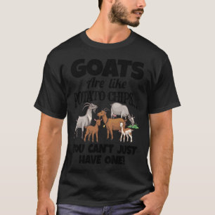 Goat for Goat Lovers Farm Apparel Meme Pun Funny G T-Shirt