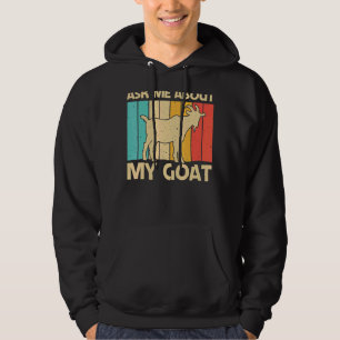 Goat For Men Women Farm Animal Goat Whisperer Hoodie