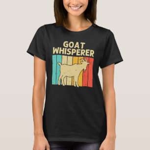Goat For Men Women Farm Animal Goat Whisperer T-Shirt