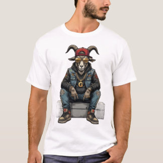 GOAT Gang – Hip Hop Animal Apparel & Designs" T-Shirt