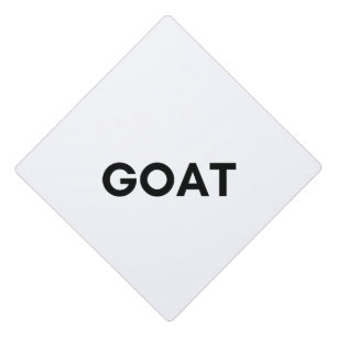 goat graduation cap topper