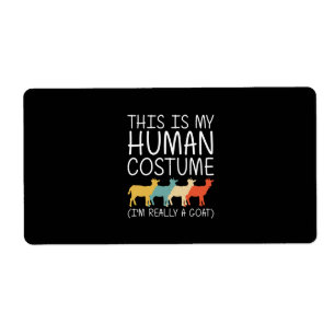 Goat Halloween Human Costume