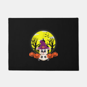 Goat Halloween Pumpkin Funny Halloween Costume Doormat