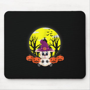 Goat Halloween Pumpkin Funny Halloween Costume Mouse Pad