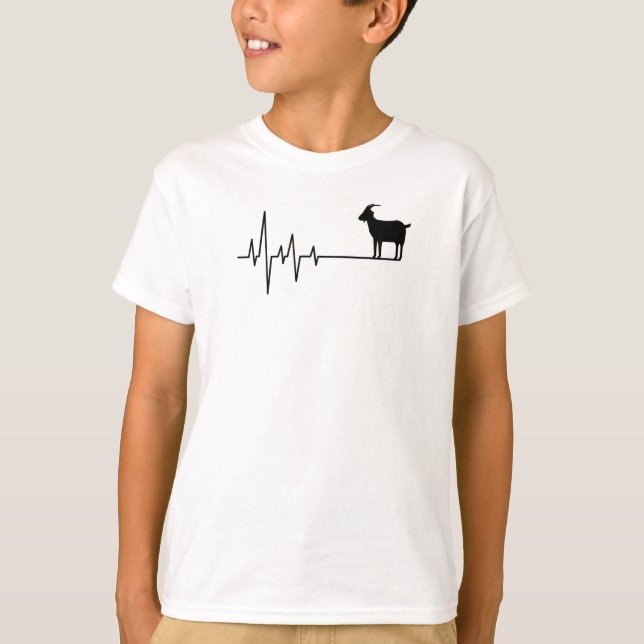 Goat Heartbeat T-Shirt (Front)