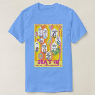 Goat-In Carolina Blue T-shirt