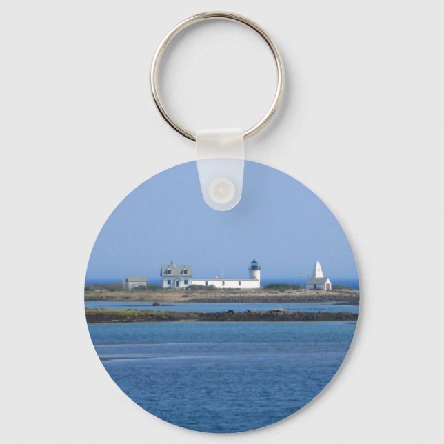 Goat Island Lighthouse Keychain (Front)