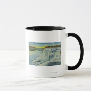 Goat Island View of American Falls in Winter Mug