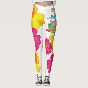 GOAT   Just Want to Drink Coffee Play With Goats Leggings