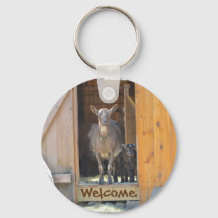Goat Key Chain