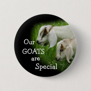 Goat Kids pin-personalize 2 Inch Round Button