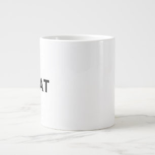 goat large coffee mug