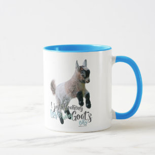 GOAT LOVE I Just Freaking LOVE Baby Goats OK Mug
