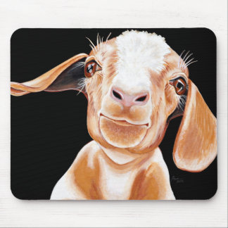 Goat Love Mouse Pad