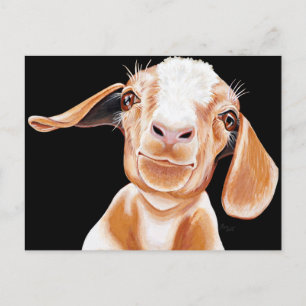 Goat Love Postcard