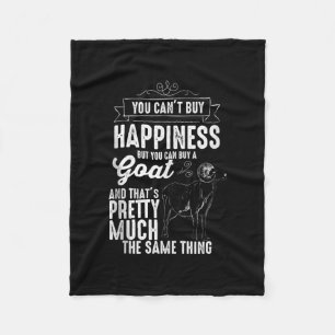 Goat Lover Goat Gift Fleece Blanket