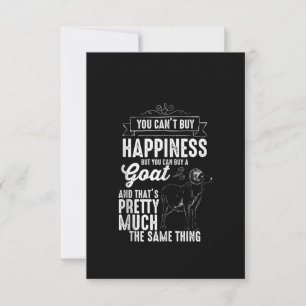 Goat Lover Goat Gift Thank You Card