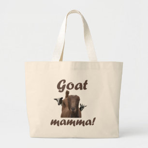 Goat Mamma Large Tote Bag
