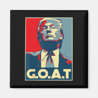 Goat Middle Finger Election 2024 Republican Poster