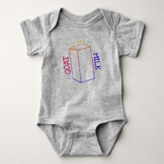 Goat Milk Onsie Baby Bodysuit