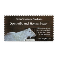 Goat Milk Soap Label - 1