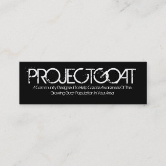 GOAT MINI BUSINESS CARD