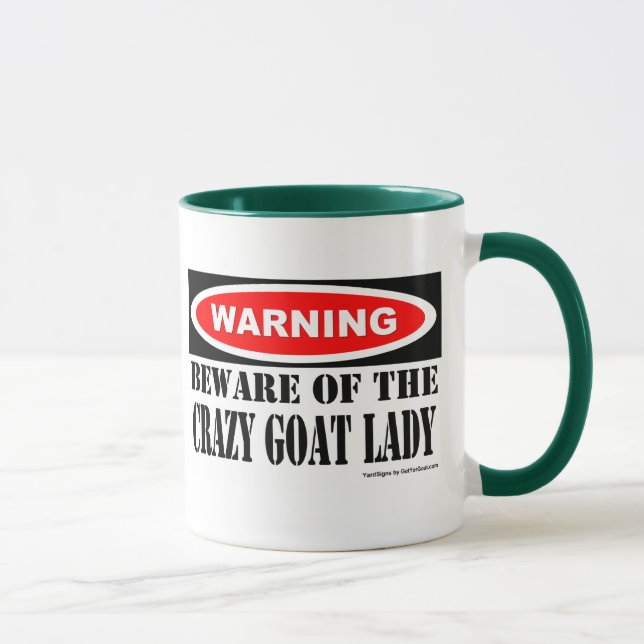 Goat Mugs and Goat Drinkware (Right)