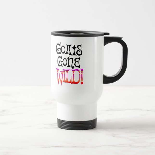 Goat Mugs and Goat Drinkware (Right)