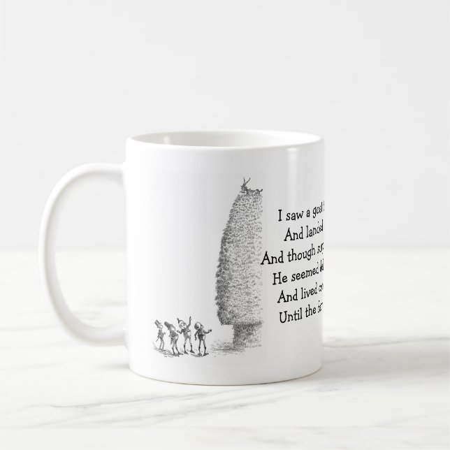 Goat on a Haystack and Brownies Coffee Mug (Left)