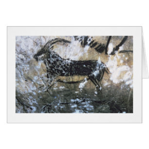 Goat or Chamois, rock painting in the Black Room,