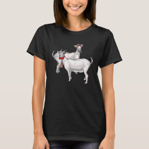 Goat Pair Goat Couple Goat Goat Farm T-Shirt